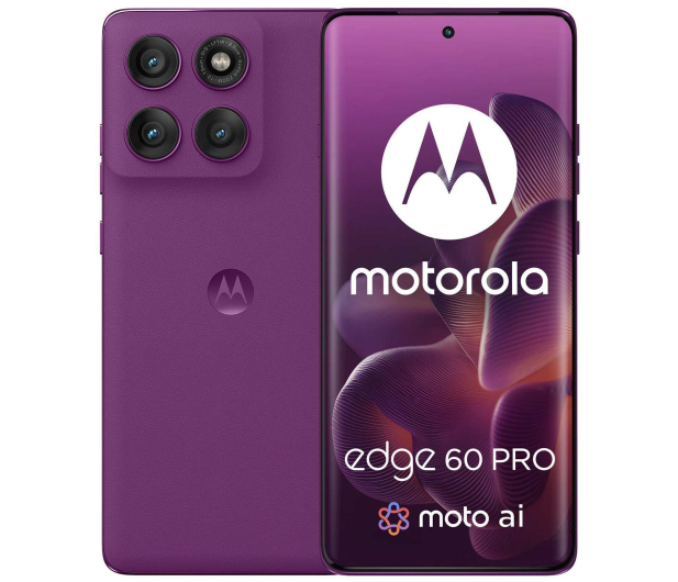 Motorola edge 60 pro 5G 12/512GB Sparkling Grape 120Hz - 1330171 - zdjęcie